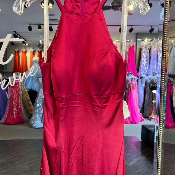 Sherri Hill 50869 raspberry size 4 NWT - Picture 2 of 8
